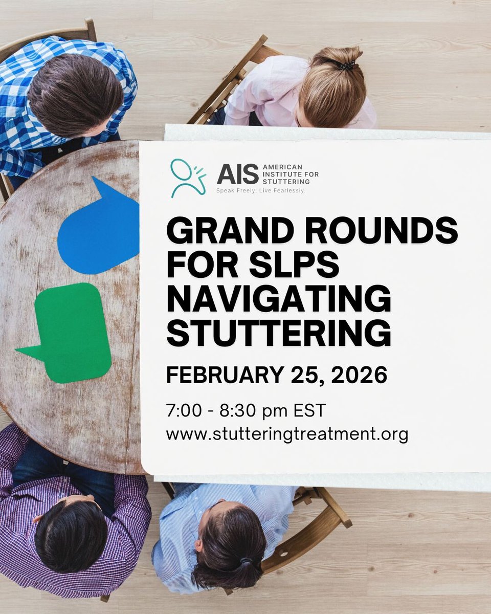 American Institute for Stuttering tweet media