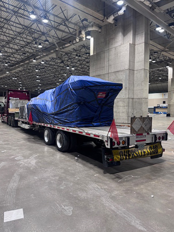 FITprecast's tweet photo. It’s nice to be leaving The Precast Show with some new goodies! This gear is North Carolina bound.

#ThePrecastShow #Haarup #Schluesselbauer #PrecastConcrete #FITPrecast #Manufacturing #Infrastructure #ConcreteLife https://t.co/CaDzb7j6vp