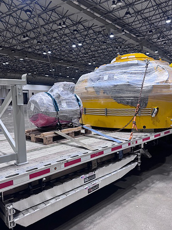 FITprecast's tweet photo. It’s nice to be leaving The Precast Show with some new goodies! This gear is North Carolina bound.

#ThePrecastShow #Haarup #Schluesselbauer #PrecastConcrete #FITPrecast #Manufacturing #Infrastructure #ConcreteLife https://t.co/CaDzb7j6vp