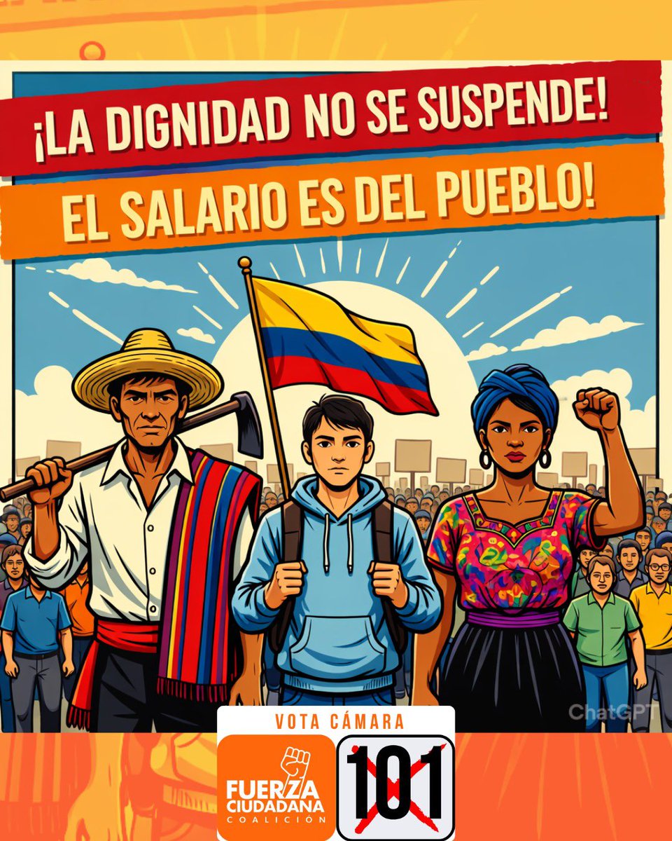 La suspensión del aumento por parte del Consejo de Estado es un tropezón puesto por los enemigos de siempre. Esos de saco y corbata que no quieren que el pueblo viva bien. Seguiremos firmes defendiendo que el trabajo sea sinónimo de DIGNIDAD y no de miseria. ✊🇨🇴 #SalarioVital