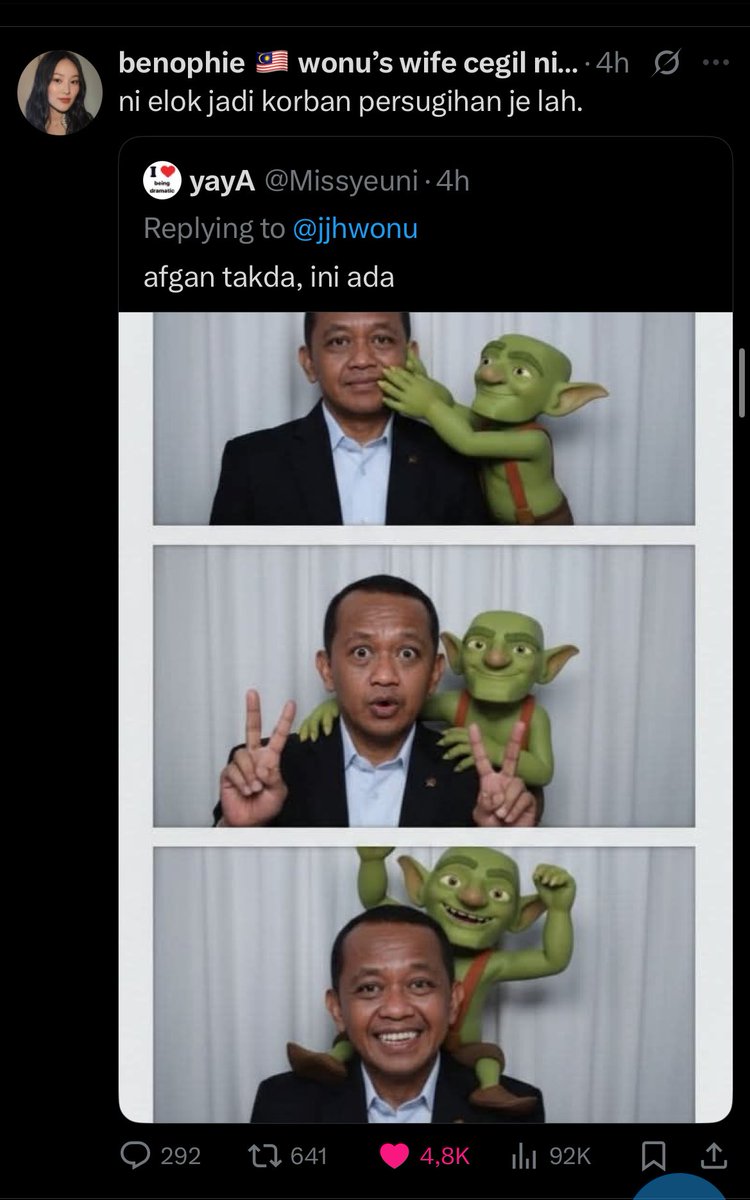 NGGAK MAU NGAKAK SENDIRI 😭 
SEAblings bener-bener dah, dia maunya Afgan tapi yg ditawarin si bahil njir 🤣

Before                                          After