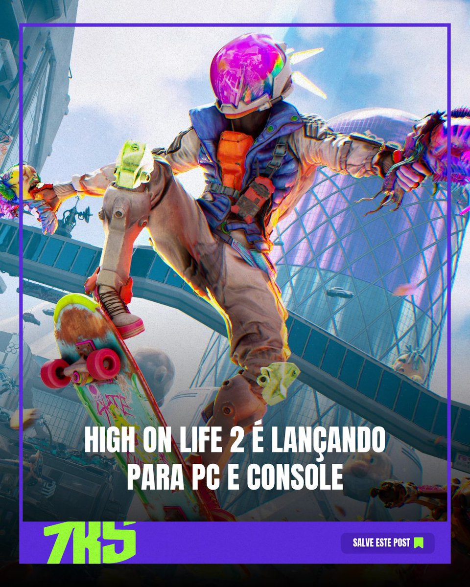 Prepare o estoque de piadas ácidas! 🔫 High on Life 2 acaba de chegar para PC e consoles. Hora de salvar o universo com as armas mais falantes da galáxia! 👾

Disponível agora na Epic Games Store
🔗 bit.ly/408Dtpb #EpicPartner #AD