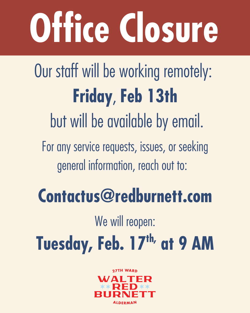 Ald. Walter Red Burnett tweet media