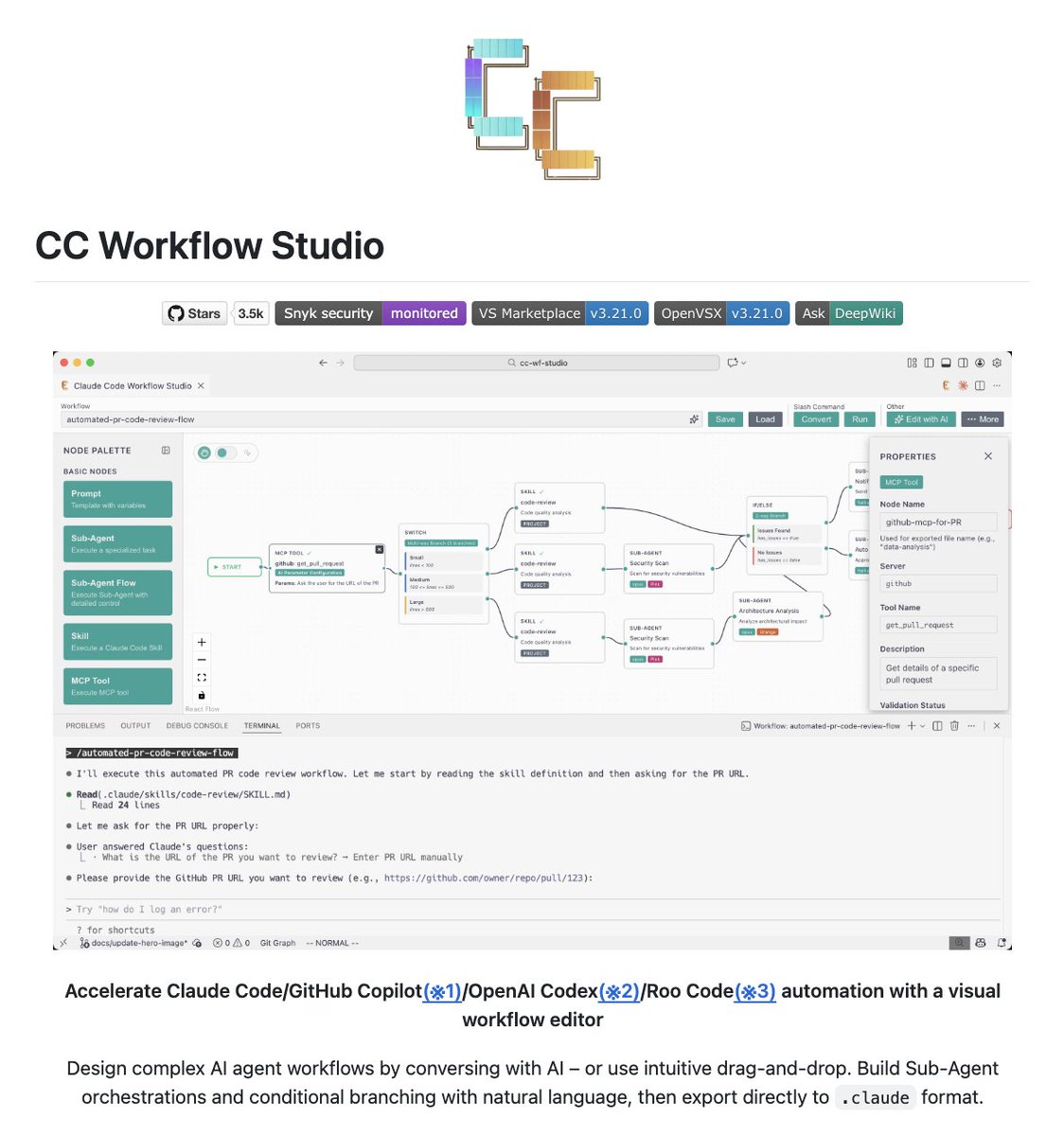 Simplifying AI tweet media