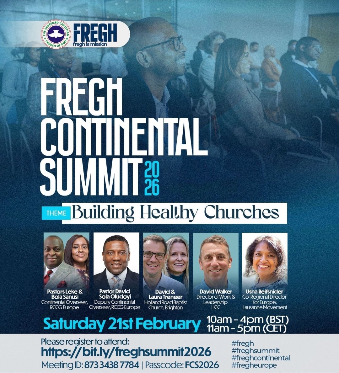 rccgeurope's tweet image. Free registration to the 2026 #fregh #summit: bit.ly/freghsummit2026

#freghismission 

#freghsummit #fregheurope #Europe #Europe #Family #Reproducingchurch #Emergingleaders #Governingchurch #Healthychurch #rccg #rccgeurope
