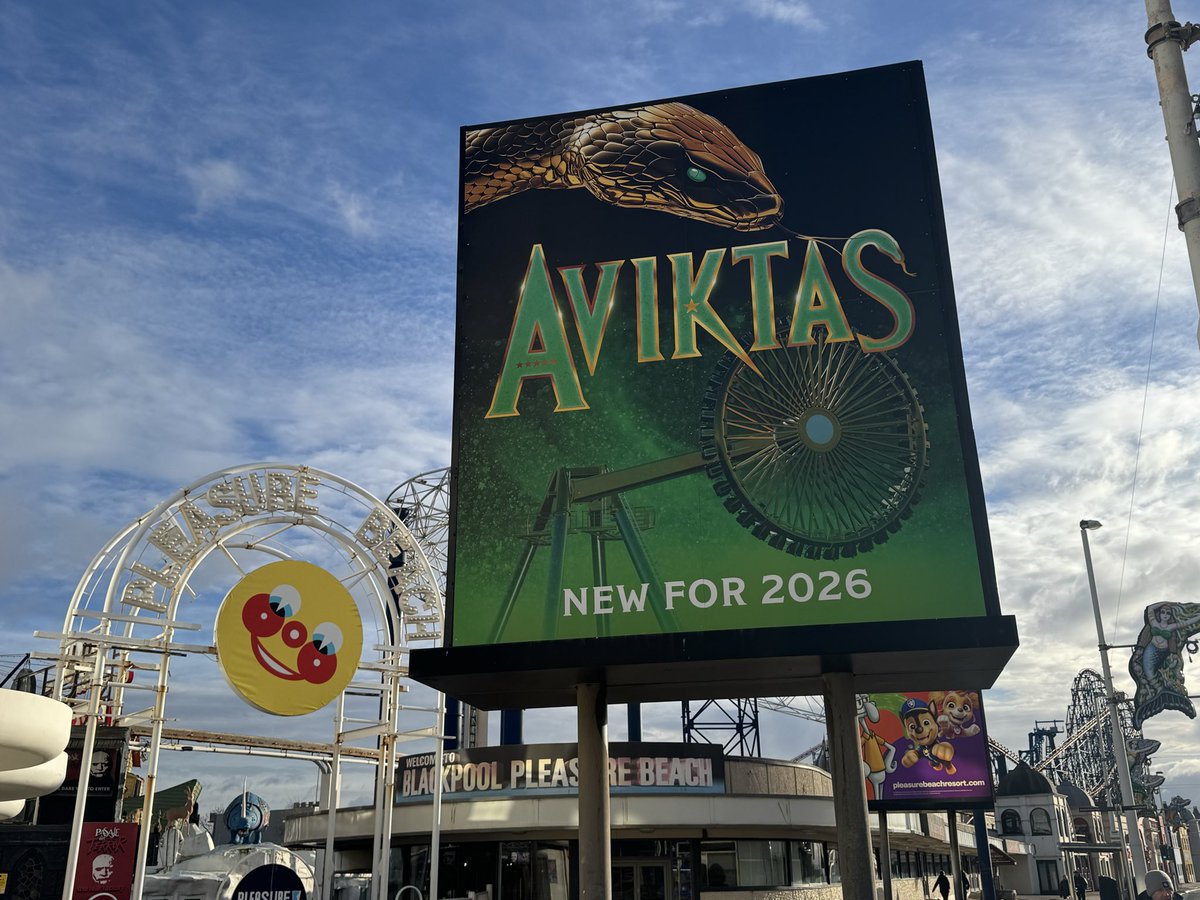 Oooh #Aviktas is coming #areyouready 🐍 <a href="/Pleasure_Beach/">Pleasure Beach Resort🎢</a>