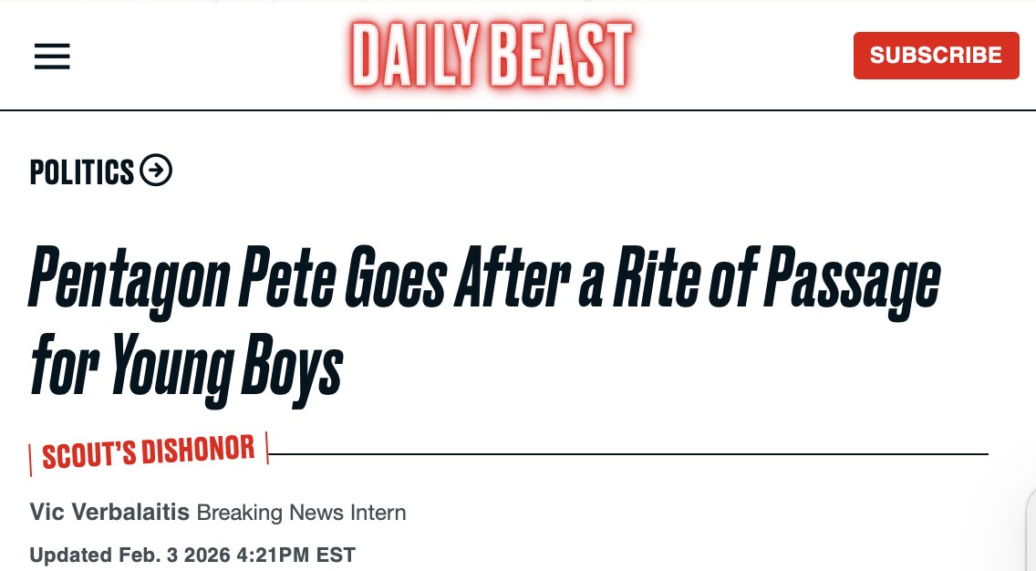 MQSullivan's tweet image. For decades, the lefties boycotted the Boy Scouts. They demanded queer leaders and the removal of God. They wanted girls to be let in.

Well, they got what they wanted. They made it "Scouting America". It is woke, God-free, queer-friendly, and gender-neutral. And they're furious