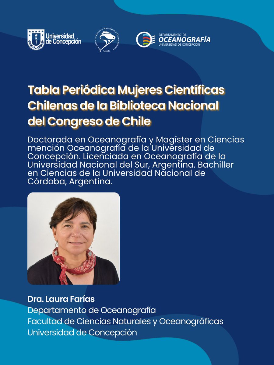 Departamento de Oceanografía UdeC tweet media