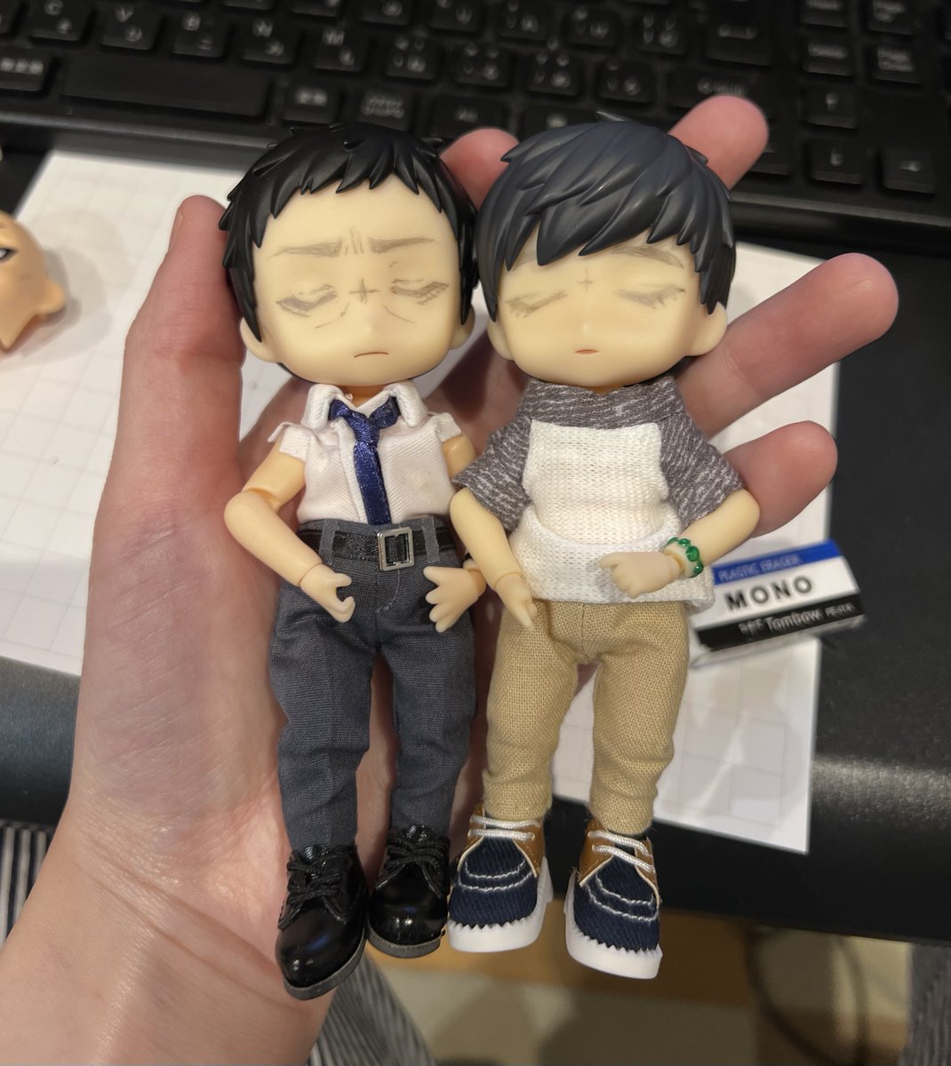 aritahino_GWT's tweet photo. すやすやフェイスはとてもかわいくできてたな https://t.co/iVVzV2wJ1O
