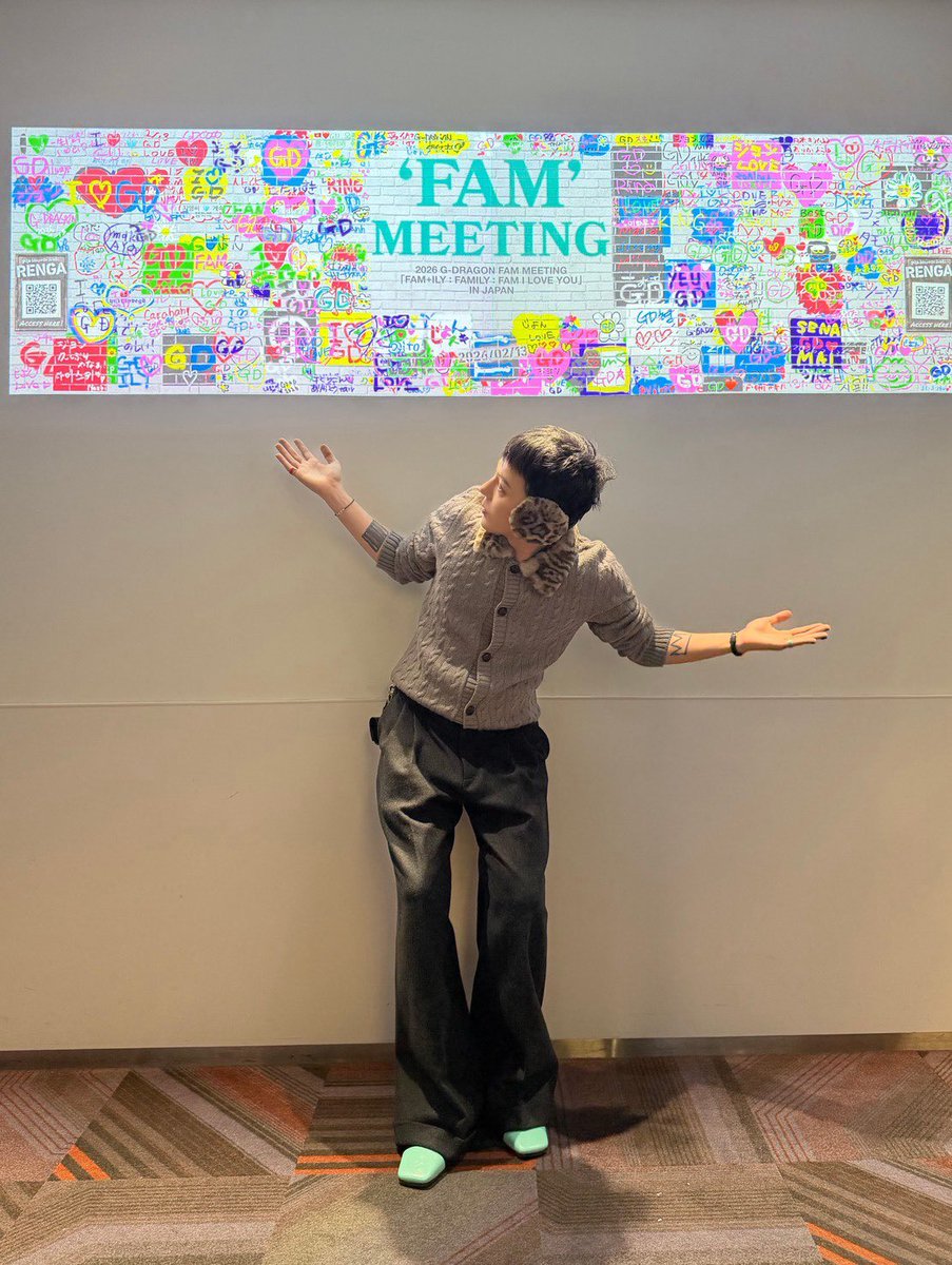 2026 G-DRAGON 'FAM' MEETING [FAM+ILY : FAMILY: FAM I LOVE YOU] IN