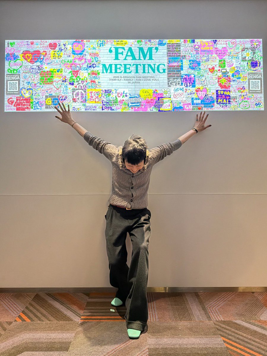 2026 G-DRAGON 'FAM' MEETING [FAM+ILY : FAMILY: FAM I LOVE YOU] IN