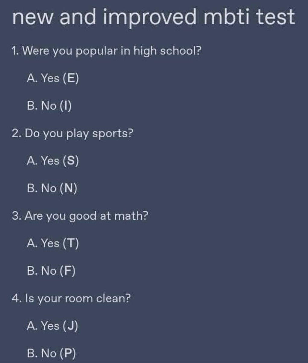 อันนี้เป็นการเทสmbti ที่เร็ว แต่ตรงอยู่นะ😆😆