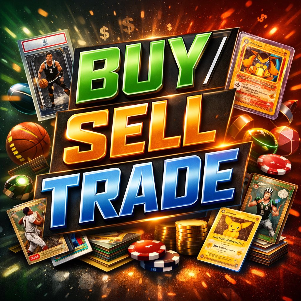 Buy/Sell/Trade Friday🚨

Comment any card/s you are looking to sell or trade and let’s get some deals done in the community!

#SportsCards