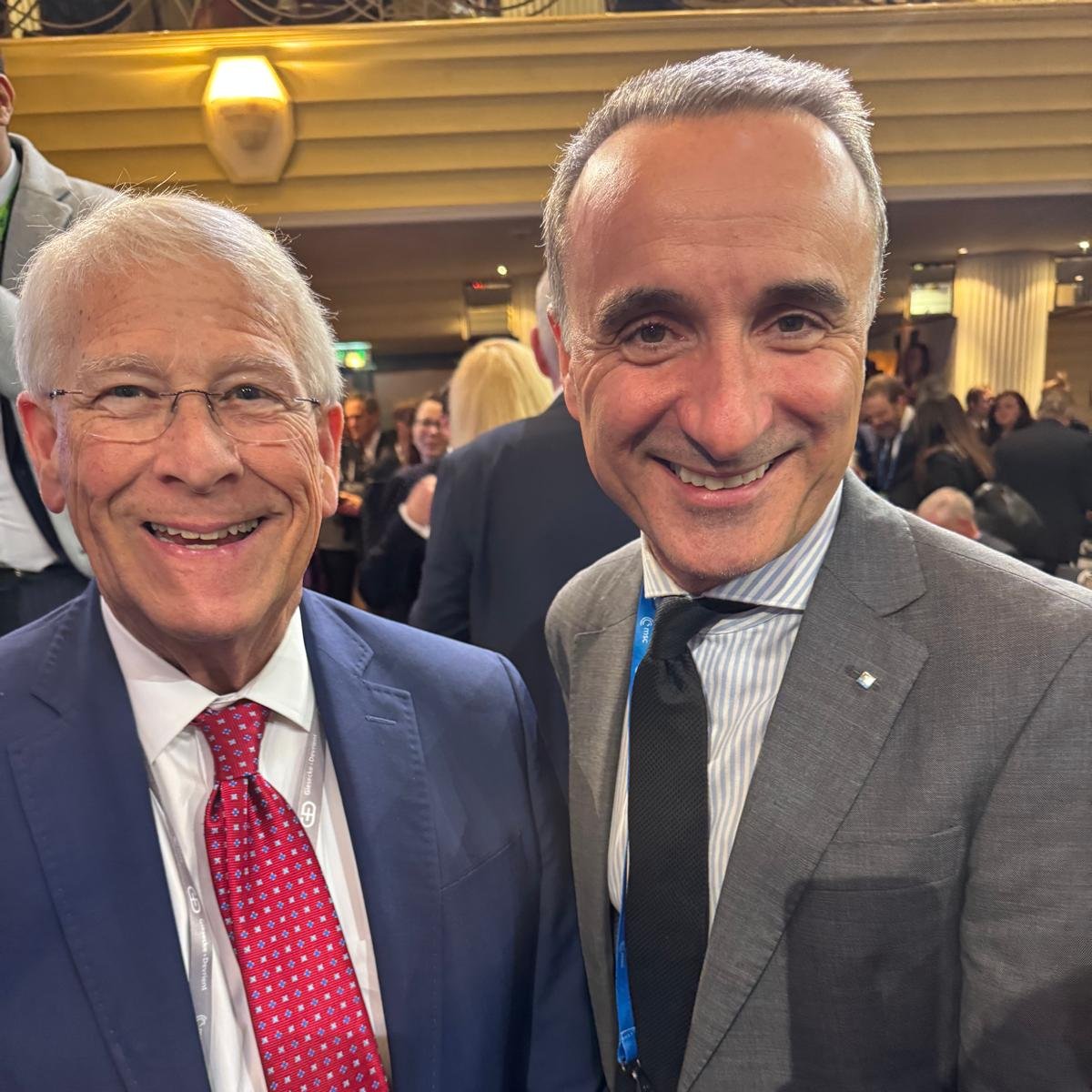oscepa's tweet photo. Attending the @MunSecConf, PA President @perejoanpons has had opportunities to engage on topics such as tariffs, rebuilding Gaza &amp; climate action. Together with SG @robertomontella, the President has met with a number of dignitaries including 🇬🇪 MFA @MakaB__ &amp; 🇺🇸 @SenatorWicker. https://t.co/CX0UniZSDy