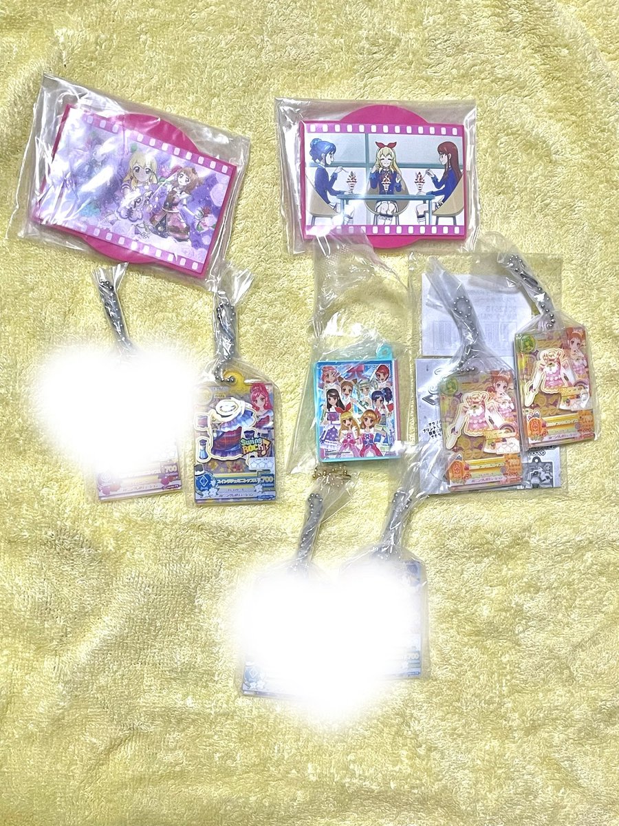 mei5280641's tweet photo. 【交換・買取】

【譲】
あおい、らん、おとめ、せいら、あかり、画像のもの

アイカツ！ グッズコレクション1
アイカツ！ だれでもアイドル活動アクリルチャーム
びっくらたまごアイカツ！
アイカツ ガチャガチャ

【求】
送料＋手数料

沢山まとめてご購入できる方優先 https://t.co/CQMR2a60hV