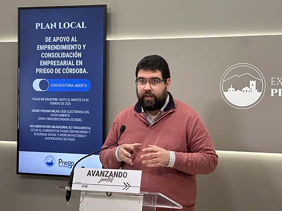 El Plan Local de apoyo al emprendimiento del ayuntamiento de Priego ofrecerá 135.000 euros en ayudas periodicoadarve.com/index.php?page…