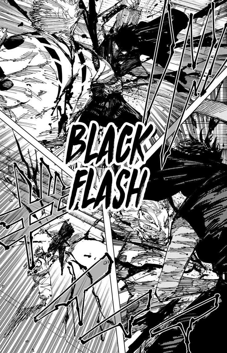 Is sukuna punching maki with a black flash an SA allegory?