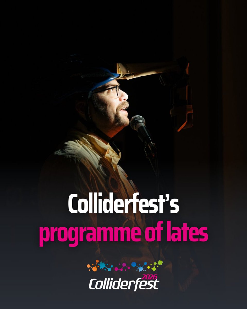 HullMaritime's tweet photo. Colliderfest Lates are not to be missed! 👀

Here are 5 highlights😉

🦖Jurassic Park Screening and Talk
🪐The 4 Big Questions in Space and Astronomy with Dame Maggie Aderin-Pocock
🤣Sci-Comedy Night
🤖Robo Bingo
🎓Universilly Challenged

https://t.co/jYZgGBGvk5 https://t.co/TVIgeU8nxA