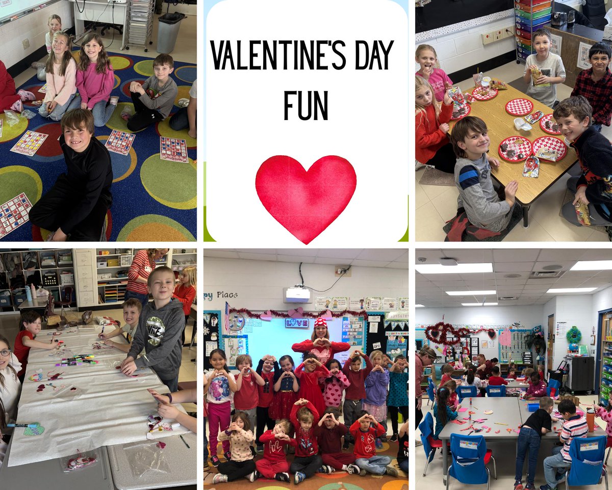 Some Valentine's Day fun from yesterday's parties!  #ebroadrunners #d15rocks