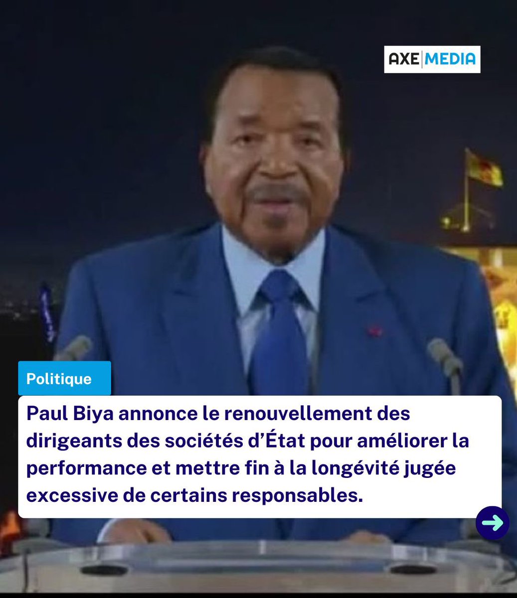 Axe Media - l'actualité camerounaise chaque jour tweet media