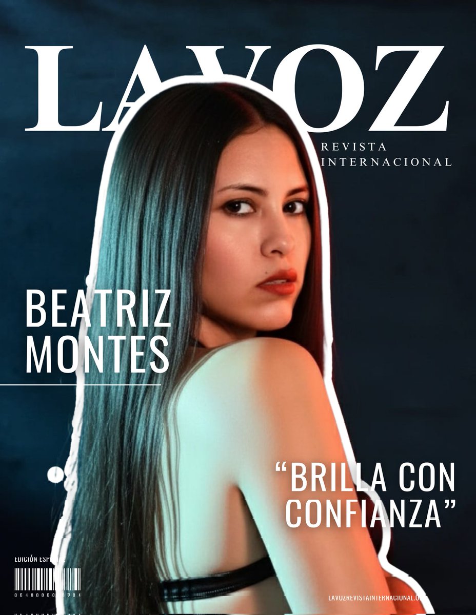 #LaVozRevistaInternacional 

BEATRIZ MONTES 🇦🇷

⭐ @beatrizmontesss

🌐  lavozrevistainternacional.org/belleza/beatri…

👉🏻 Web: lavozrevistainternacional.org
📱 Contacto Revista La Voz: +51 991981686 (WA)
🎓 Director La Voz: <a href="/ccancharez/">Christian Martin Cancharez Aguirre</a>