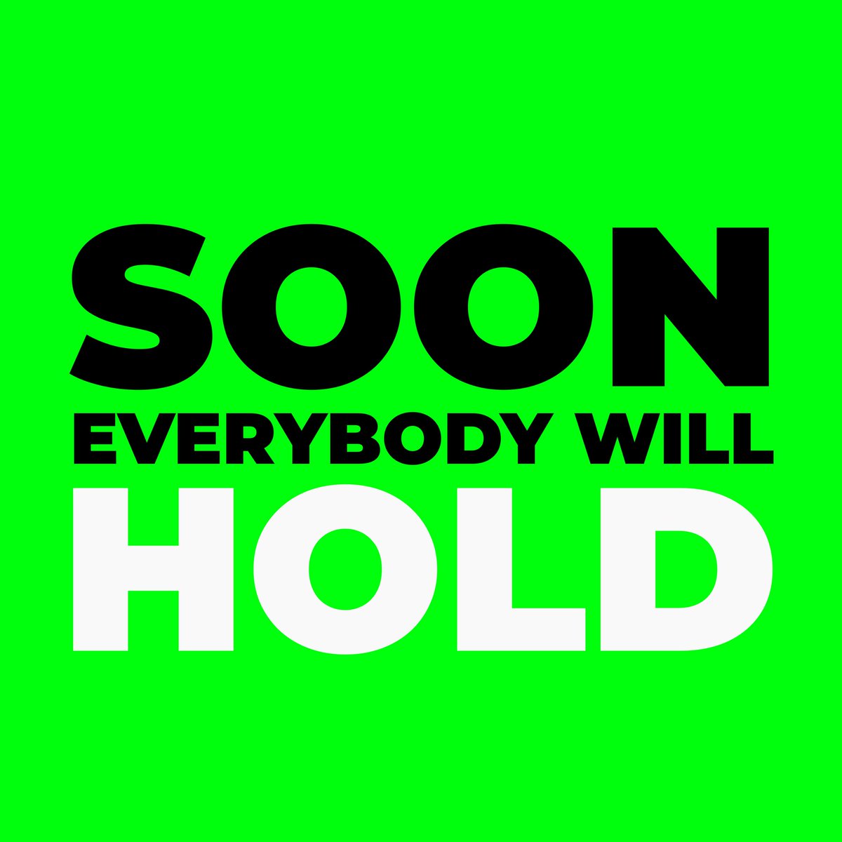<a href="/virtualbacon/">VirtualBacon</a> Everybody $HOLD
<a href="/everybodyholdX/">EVERYBODY $HOLD CTO 💰💹</a> 
Small mcap
Best distro among all altcoins
Available supply around 1%
Holder ethos
Purest retail token
No Dev/Team wallet
We fixed the problem among all the memecoins