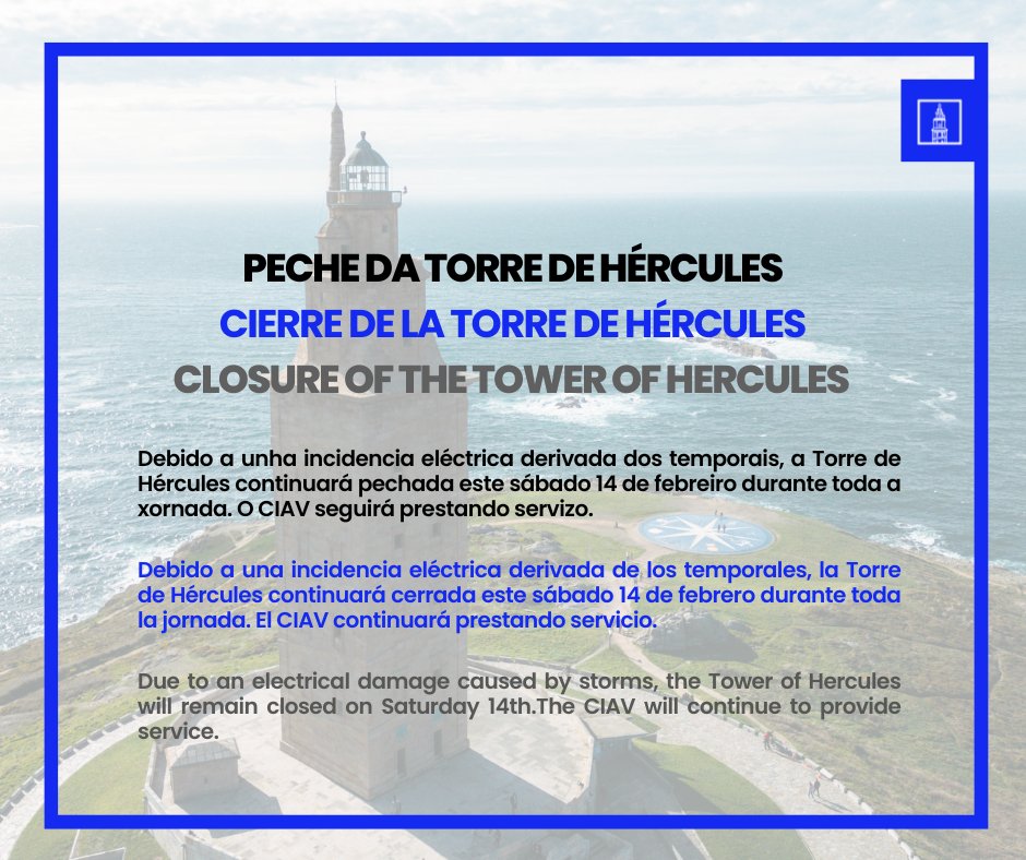 Torre de Hércules (@torrehercules) on Twitter photo 