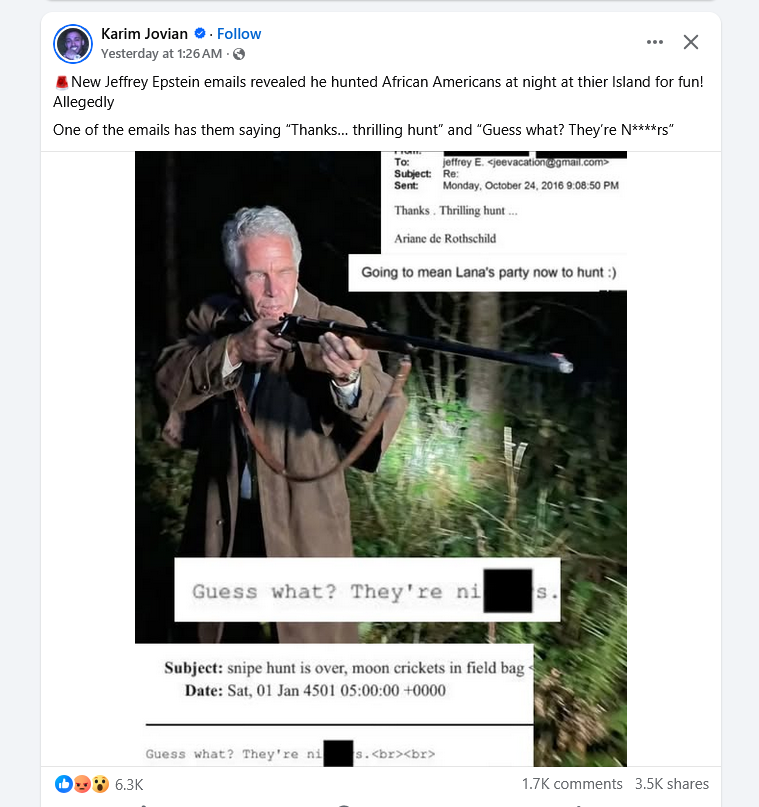 busybeeisme1963's tweet photo. @TheSCIF It just gets more horrific by the day! 

#epsteinhuntingforhumans https://t.co/KzoaIItF09