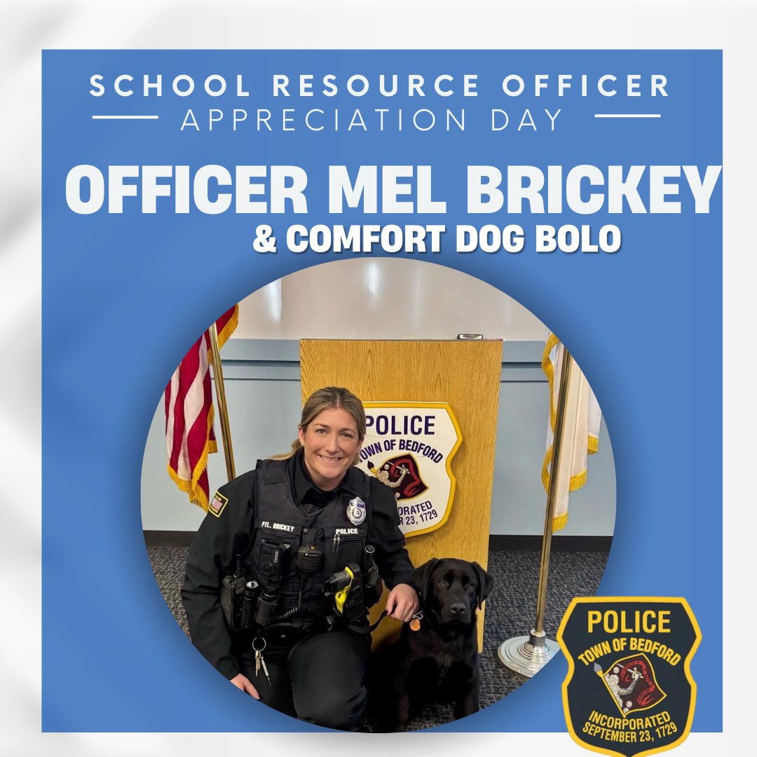 Bedford, MA Police tweet media