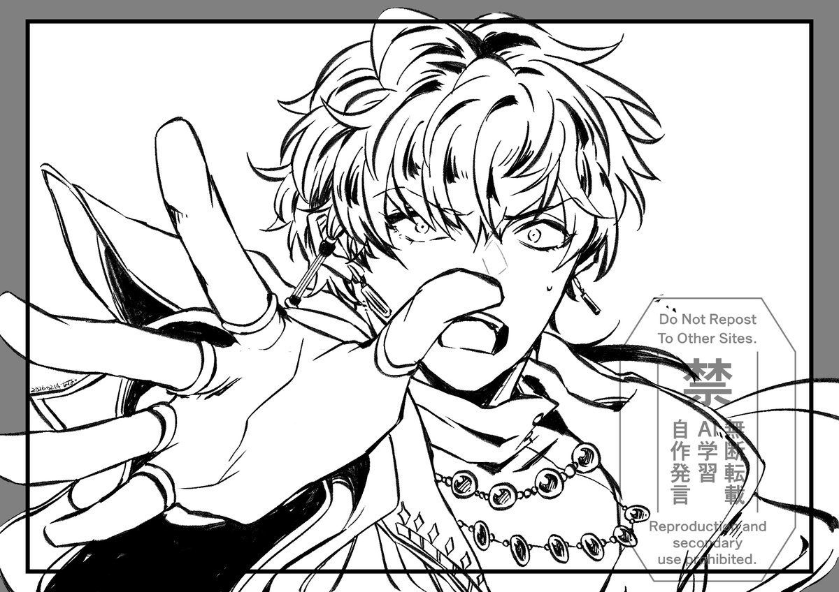 【スターオーシャン6】
アベラルド・ベルグホルム

別にチョコ(甘いの)に向かって手を伸ばしてるわけじゃ……！
…………いや、そうかも？

今から全速力でバレンタイン絵描いたら間に合うかなー🫠