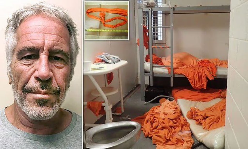 JUST IN: Doctor at Jeffrey Epstein's post mortem says the paedophile was strangled and not hanged, Daily Mail reports