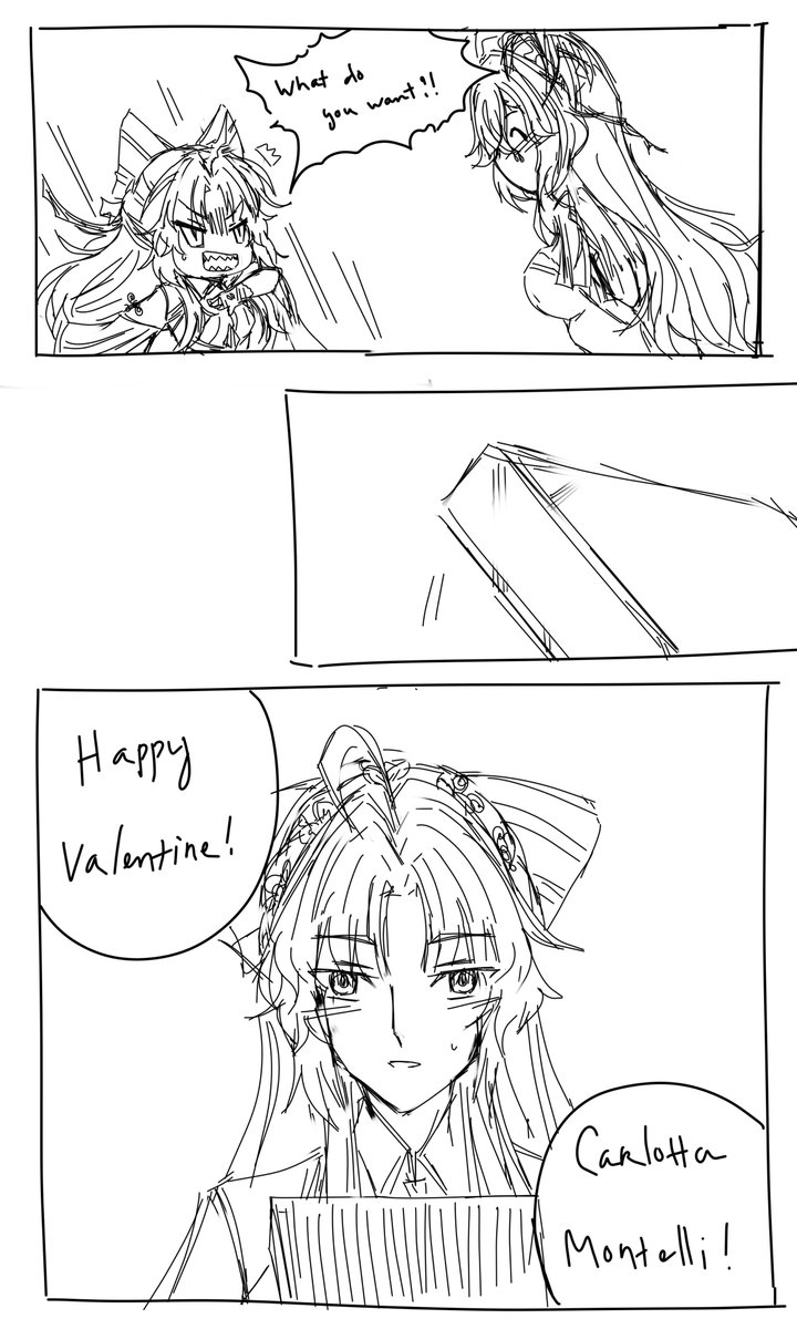 belphedeus's tweet photo. Valentine troubles

#Cantalotta https://t.co/6WbdMUIppD