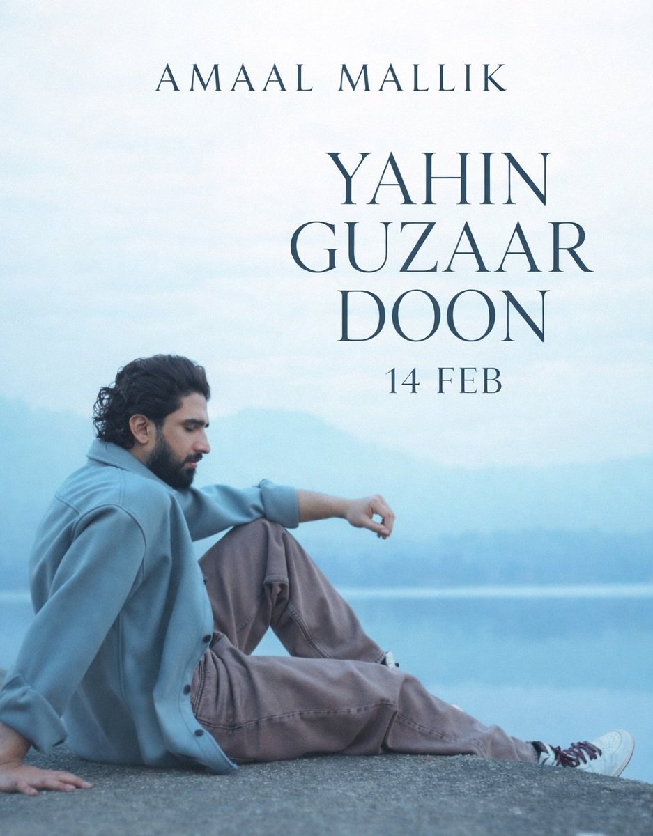 Amaal Mallik’s first song after BB.
May this one get all the hype and praise it truly deserves.
So excited for this one!

YAHIN GUZAAR DOON OUT TMRW