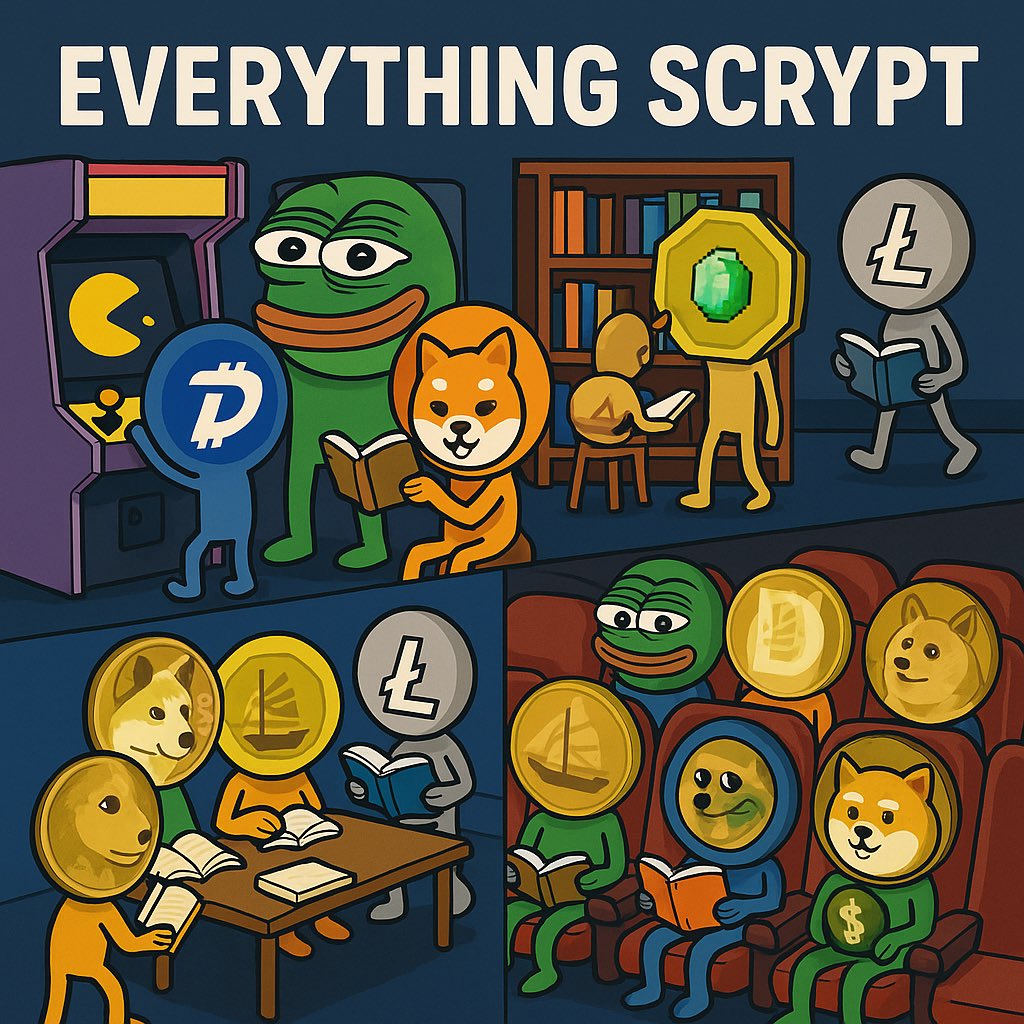 Everything Scrypt.
Everything Scrypt.
Everything Scrypt. 
Everything Scrypt.