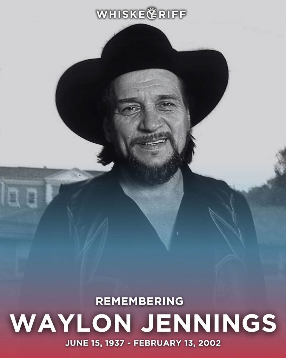 WhiskeyRiff's tweet image. Rest in peace, Waylon. // whiskeyriff.com