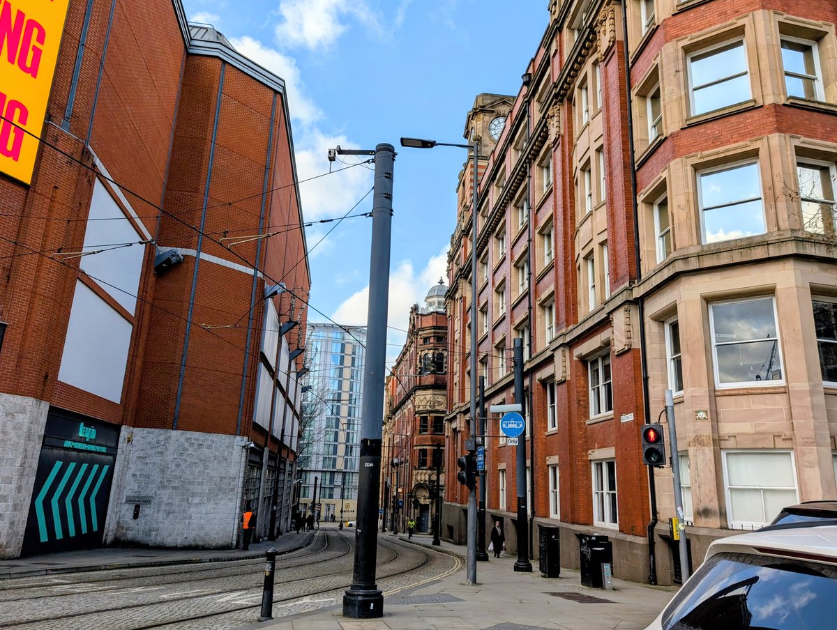 A warm weather in Manchester.