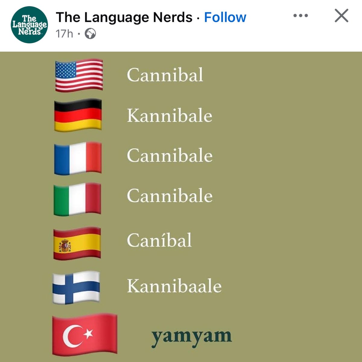 Vaatii PALJON itseluottamusta perustaa kielisivusto ja sen jälkeen vain arvailla mitä sanat ovat eri kielillä