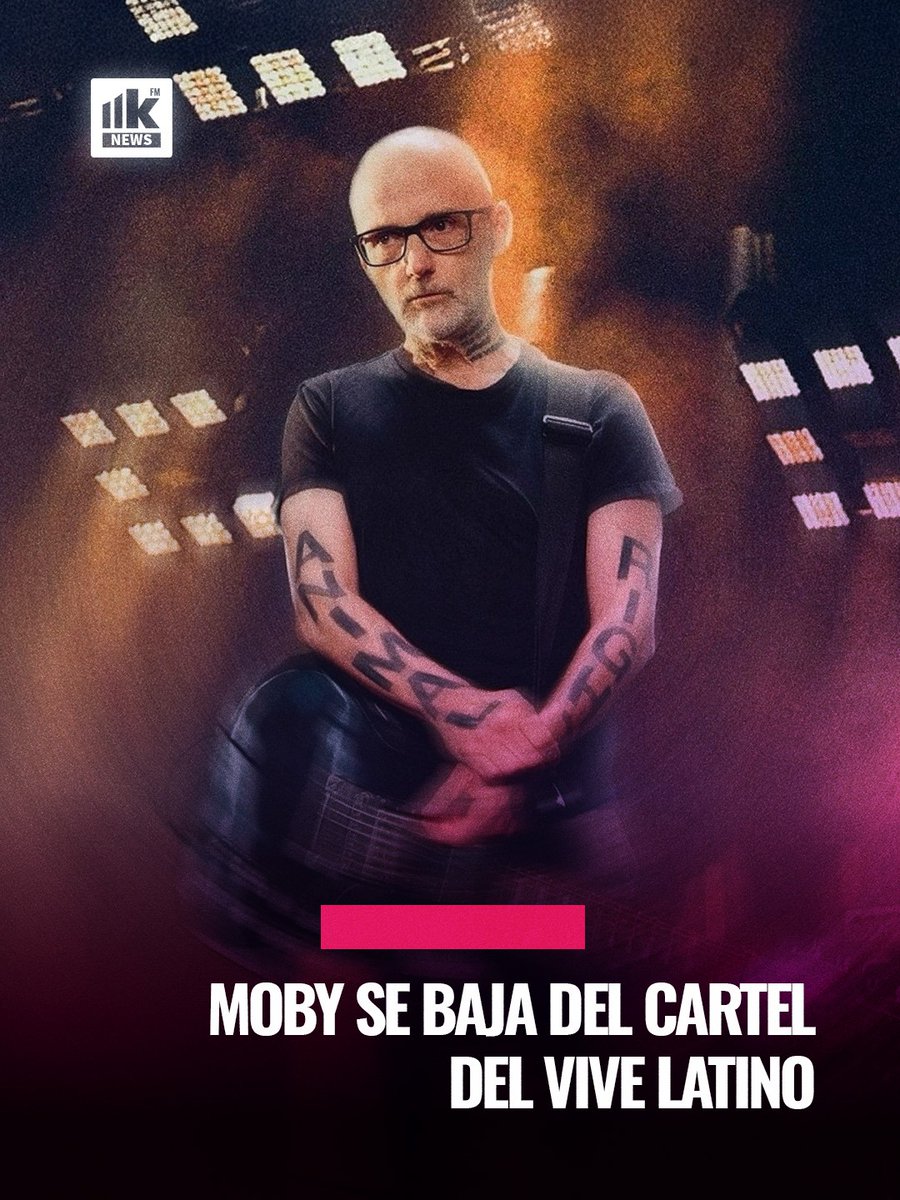 #Moby canceló su presentación por circunstancias imprevistas fuera de su control, según el comunicado oficial del festival, el DJ y productor electrónico <a href="/steveaoki/">Steve Aoki</a> se une al cartel como reemplazo. 🌚

#LokuraNews #SteveAoki