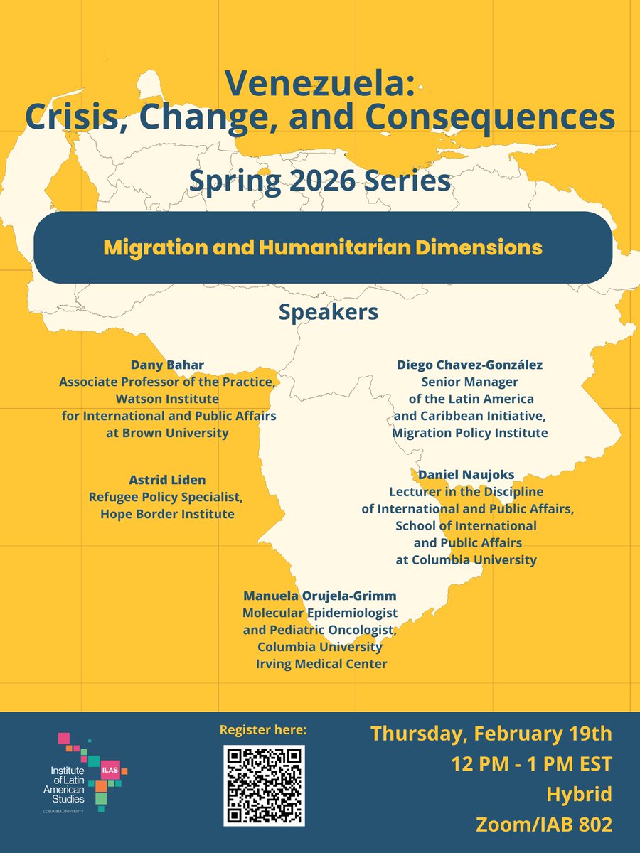 ILAS | Columbia University tweet media