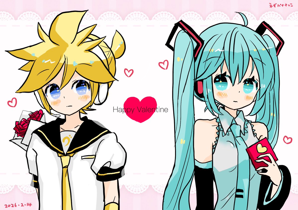 💝Happy Valentine🌹🍫✨

バレンタインの日はそわそわドキドキなレンミクちゃん💛💚

#レンミク