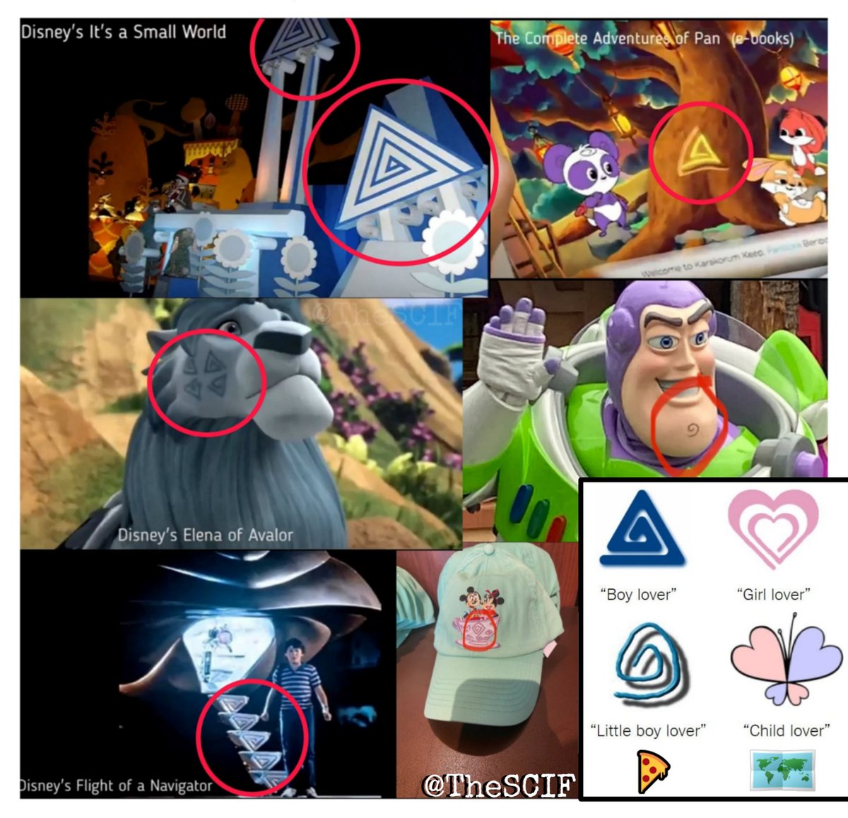 They were bragging and mocking you right out in the open and even grooming your children, communicating their "child preferences" in children's cartoons.

You mean to tell me out of all the symbols in the world, why do they always have to be these specific ones? How many times