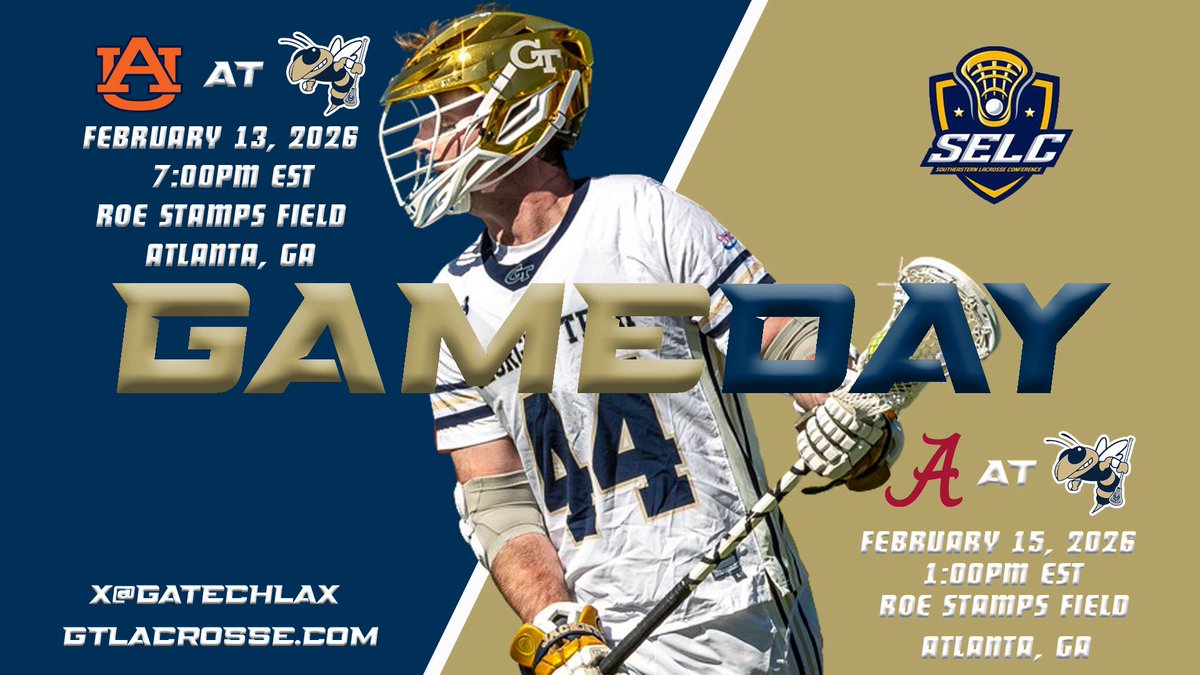 Georgia Tech Men's Lacrosse tweet media