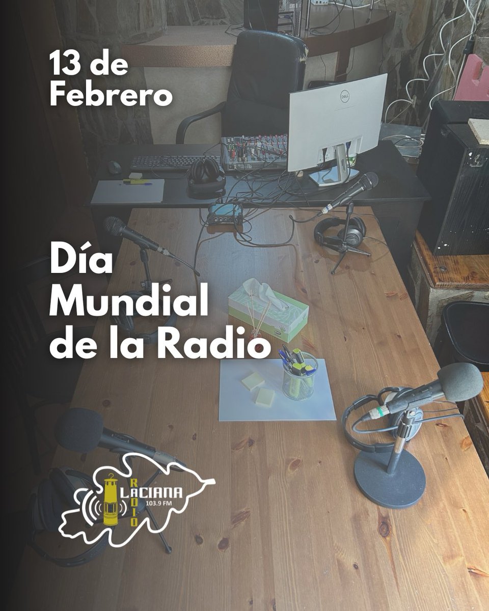 radiolaciana's tweet photo. 📻 En este #DíaMundialDeLaRadio queremos agradeceros el apoyo en esta nueva etapa.

Gracias a colaboradoras y colaboradores, por su implicación. 

Gracias a los anunciantes, por apoyar este proyecto desde el inicio.

Y, por supuesto, ¡gracias a todos los oyentes! https://t.co/dzJicjhdZe