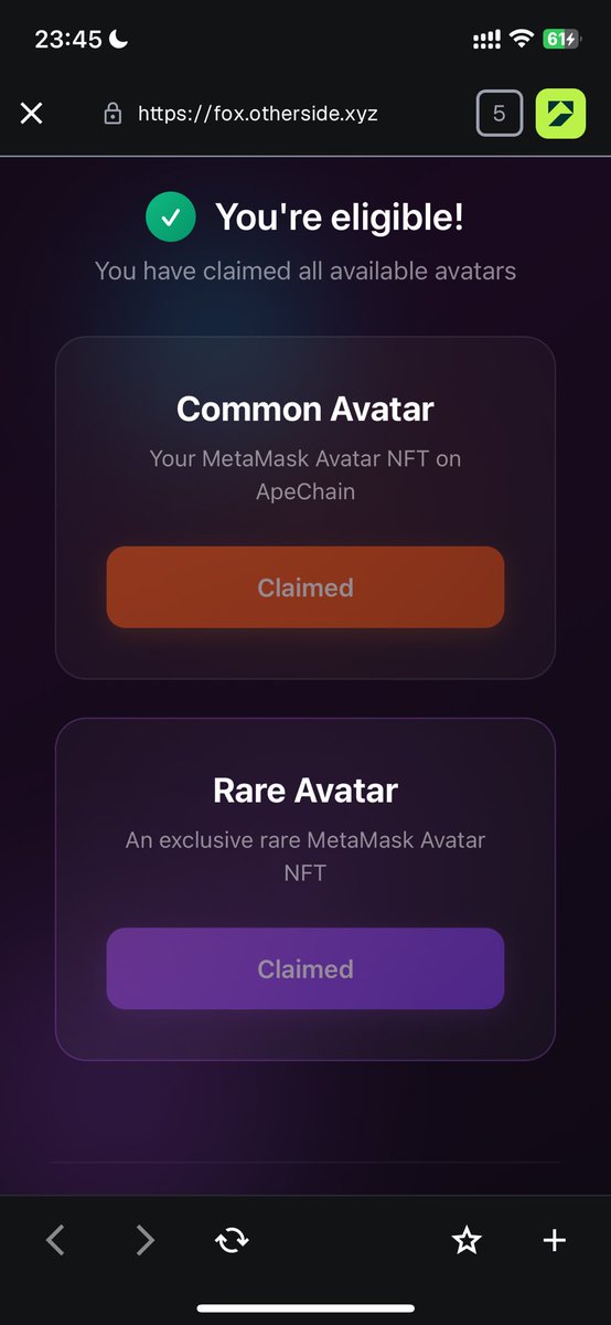 0xpatc's tweet photo. @MetaMaskSupport @MetaMask Done, thank you ser https://t.co/Ss1RL8LHM4