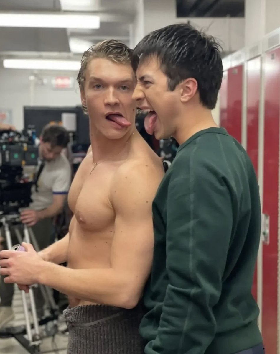 katehollanov's tweet photo. shane and ilya goofing around in the ottawa centaurs locker room - photographed by harris https://t.co/PYMP9eM3Z5