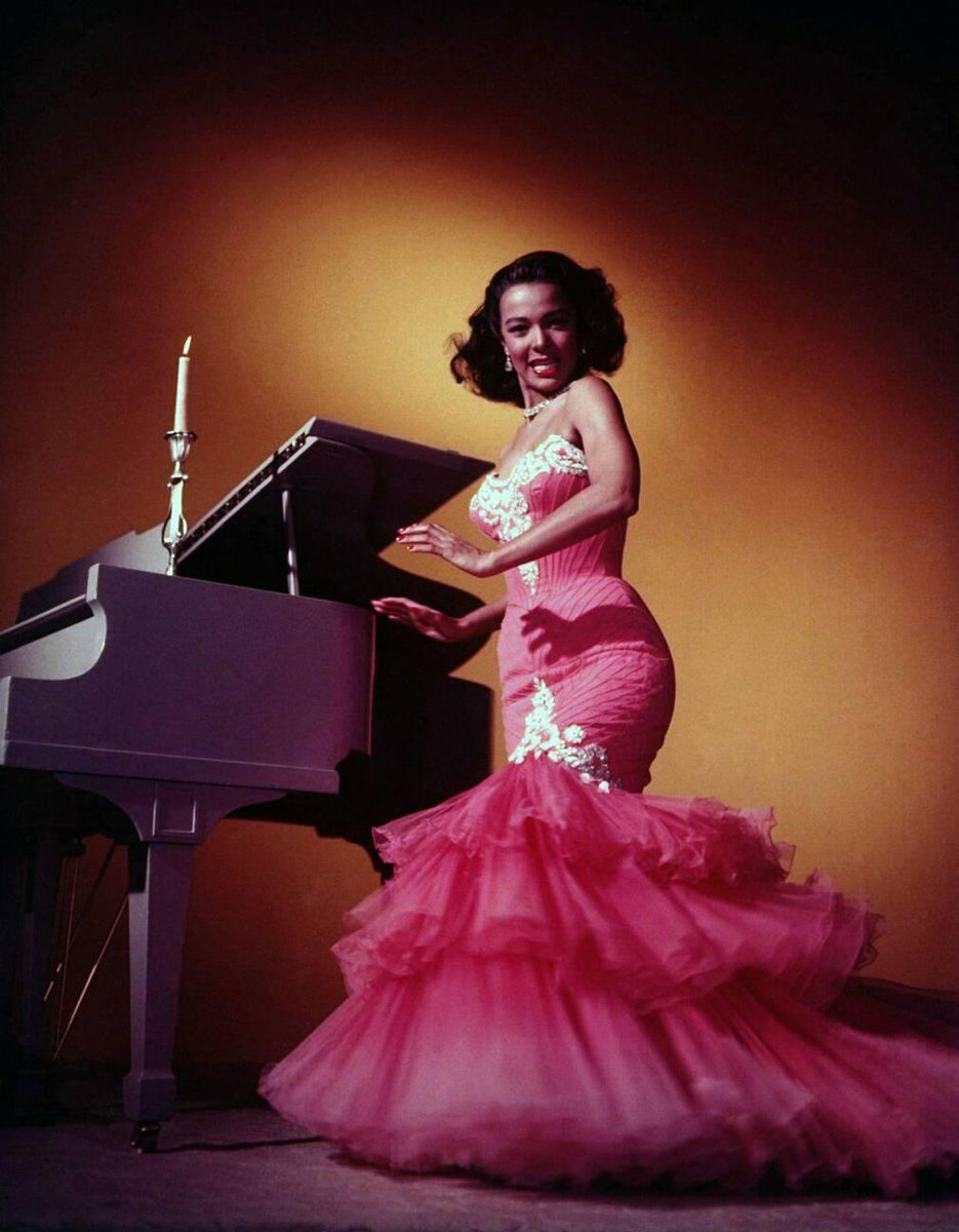 Dorothy Dandridge photographed by Edward Clark for Life magazine, 1953