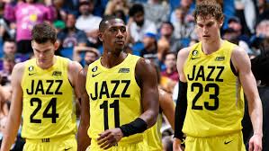 Adam Silver, whose NBA legacy is one of gambling, corruption, load management, gimmicky play, boring tournaments, the degradation of the regular season, the All-Star Game decline and horrid court designs, is just punishing the Jazz for getting rid of their highlighter uniforms.