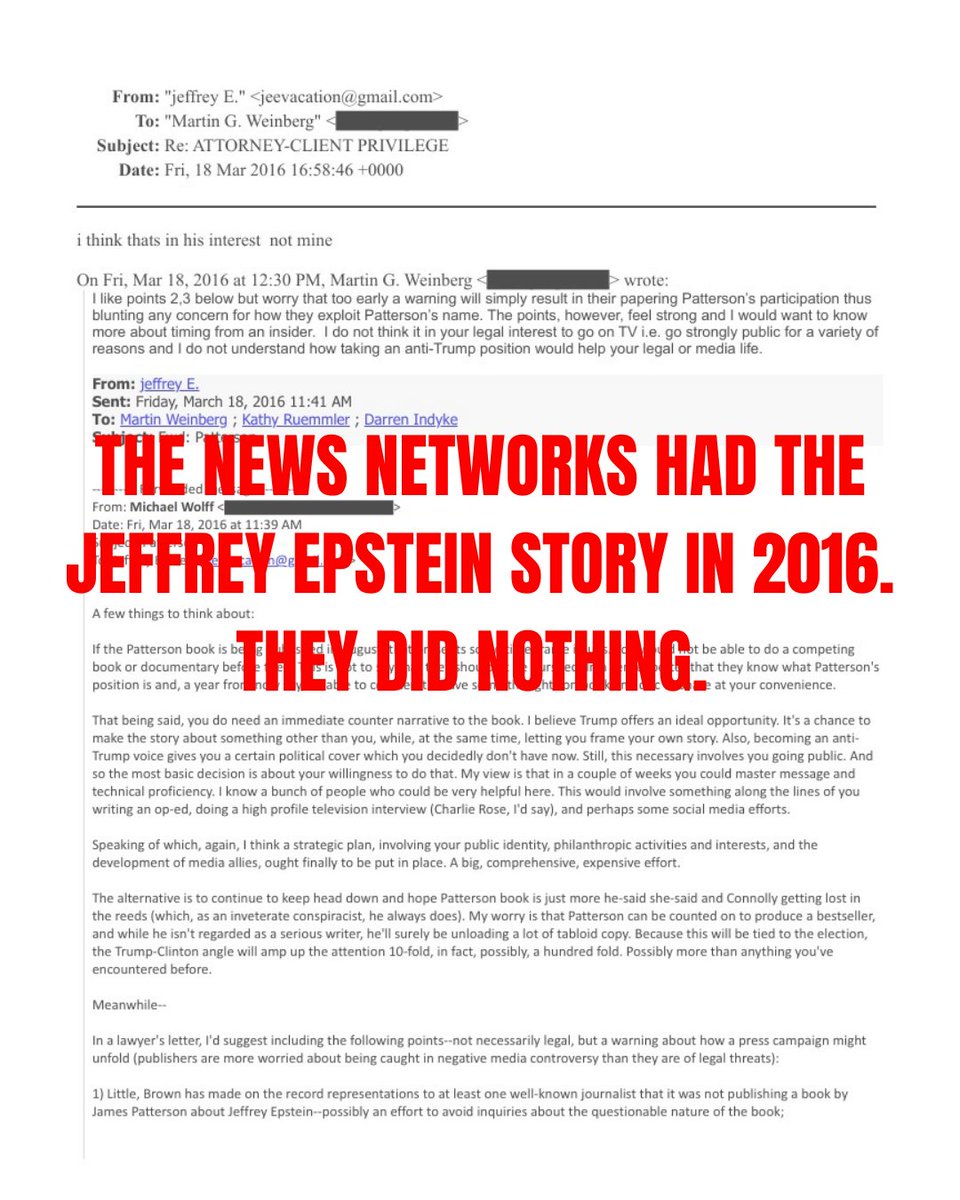 James Patterson tweet media