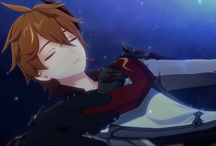 [7.5] // SNEZHNAYA LEAKS ! //  

•
•
•
•

“Tsaritsa will gather all the gnoses and decide to resurrect the Third Descender, using our Childe’s body as a vessel.
But Lumine won’t allow it to happen — at the decisive moment, she will intervene and save him”
Via: cherry
#chilumi