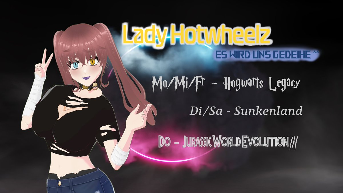 Sodele, wir sind zurück und einen Upload Plan haben wir jetzt auch endlich ^^

Heute um 17 Uhr geht's los mit Hogwarts Legacy! Yeaaaaaiiiii 🤗🤩